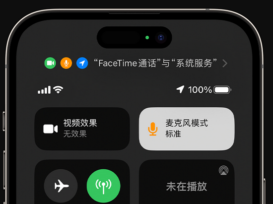 镇沅苹果授权维修网点分享iPhone在通话时让你的声音更清晰 