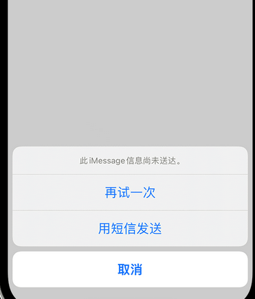 镇沅apple维修iPhone上无法正常发送iMessage信息