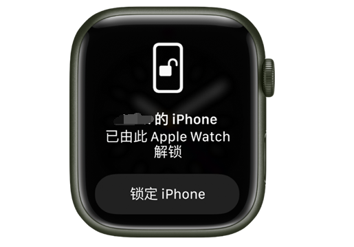 镇沅苹果手机维修分享用 AppleWatch 解锁配备面容 ID 的 iPhone方法 